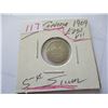 Image 3 : 1909 CANADA KING EDWARD VII SILVER FIVE CENT