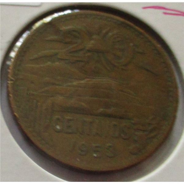 1963 MEXICO CENTAVOS