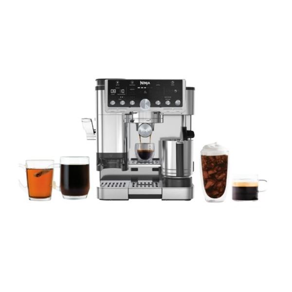 NINJA LUXE CAFE PRO SERIES 4-IN-1 ESPRESSO MACHINE - TESTED WORKING, RETAIL $999