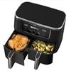 Image 1 : NINJA FOODI 4-IN-1 10QT DUALZONE AIR FRYER - TESTED WORKING, RETAIL $269