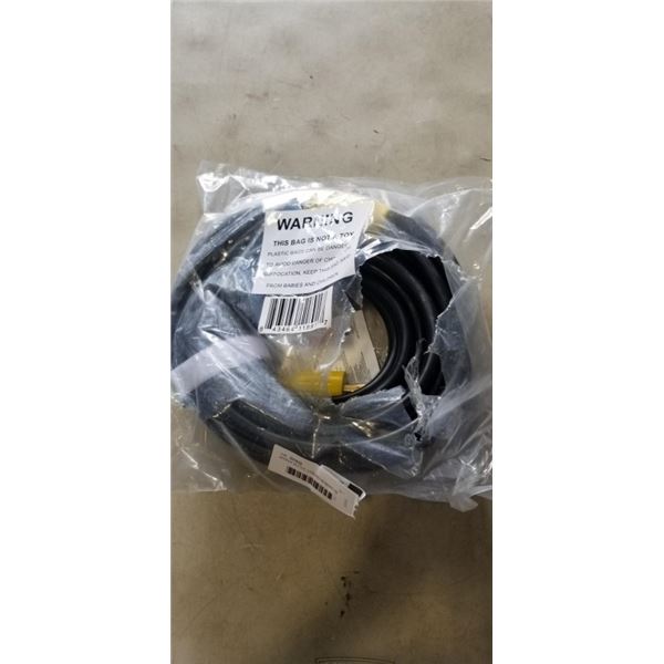 APPROX 50 FOOT 3 PRONG GENERATOR EXTENSION CORD. 10AWG/3C