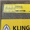 Image 4 : BOX OF 5 NEW KLINGSPOR SM 611W ABRASIVE MOP WHEELS 60 GRIT 6"X 1" X 1" RETAIL $200