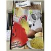 Image 2 : ROLLING GRATER AND 3 LOUIS TELLIER RACLETTE KNIVES