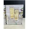 Image 3 : SET OF 6 NEW EPARE CHAMPAGNE FLUTE SET, DUAL WALL INSULATED GLASS RETAIL $45 EACH, 3 SETS OF 2, TOTA
