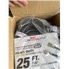 Image 2 : HEAVY DUTY 25 FOOT BLACK EXTENSION CORD. 10AWG/3C