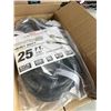 Image 3 : HEAVY DUTY 25 FOOT BLACK EXTENSION CORD. 10AWG/3C