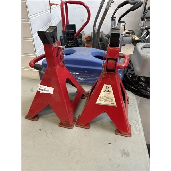 PAIR OF 6 TON JACK STANDS