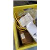 Image 4 : CRATE OF SHOP SUPPLIES AND ELECTRICAL