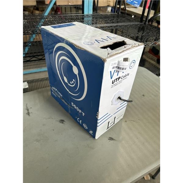 APPROX 500FT VIVO UTP CABLE CAT 6 4 PAIR
