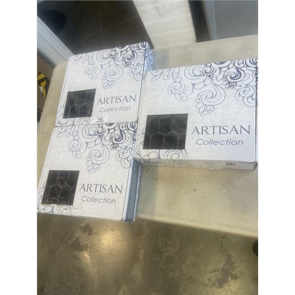 3 BOXES ARTISAN COLLECTION TILES