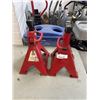 Image 1 : PAIR OF 6 TON JACK STANDS