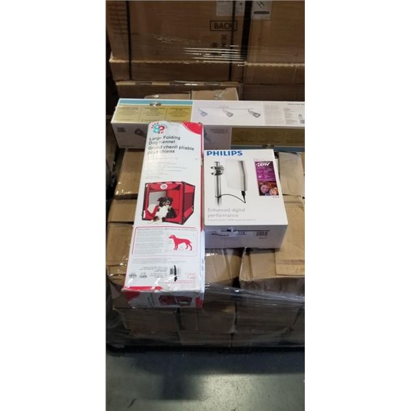 PHILIPS ENHANCED DIGITAL PERFORMANCE APLIFIED ANTENNA AND LARGE FOLDING DOG KENNEL AND HAMPTON BAY H