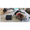 Image 1 : SEARS CRAFTSMAN CORDED CIRCULAR SAW AND PATRONICS PL500 AC/AC CONVERTER. WORKING