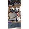 Image 2 : 2 TRAYS OF CAR PARTS INCLUDING LIGHTS, TWO CHANNEL WIRELESS MICROPHONE, CISCO RV320