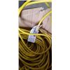 Image 2 : APPROX 200 FEET HEAVY DUTY YELLOW EXTENSION CORD. 12AWG/3C