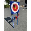 Image 1 : EASTPOINT AX THROWING AND STAR THROWING TARGET WITH AXES AND STARS
