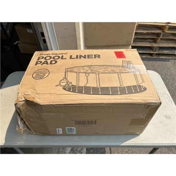 LARGE SHOP SQUARE ROUND POOL LINER PAD