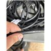 Image 4 : APPROX 50 FEET HEAVY DUTY 3 OUTLET BLACK EXTENSION CORD. 12AWG/3C