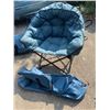 Image 1 : MAC SPORTS FOLDING TUB CHAIR WITH CARRY BAG