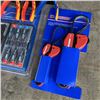Image 5 : NEW WESTWARD 9 PCS MINI PLIERS & SCREWDRIVERS SET WITH NEW PLIERS, WIRE STRIPPERS AND STRAP WRENCHES