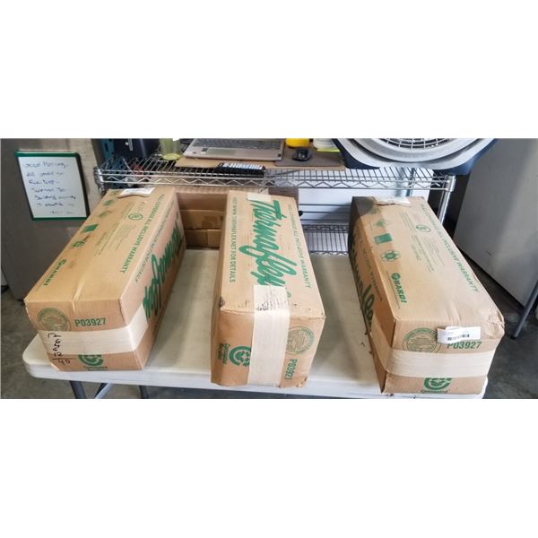 3 BOXES OF 6"  INSULATED DUCTING