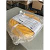 Image 2 : HEAVY DUTY 200 FEET YELLOW EXTENSION CORD. 12AWG/3C