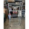 Image 1 : 5 TIER 72"INCH TALL BY 36" WIDE BY 14" DEEP METAL RACK