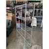 Image 2 : 5 TIER 72"INCH TALL BY 36" WIDE BY 14" DEEP METAL RACK