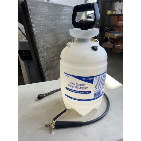 NU-CALGON N0. 300P POLY SPRAYER. WORKING