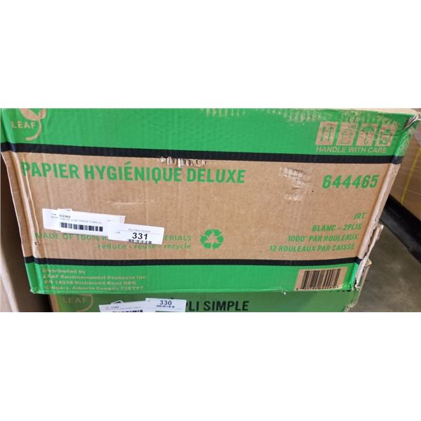 NEW CASE OF LEAF PAPER TOWELS, ROLLS