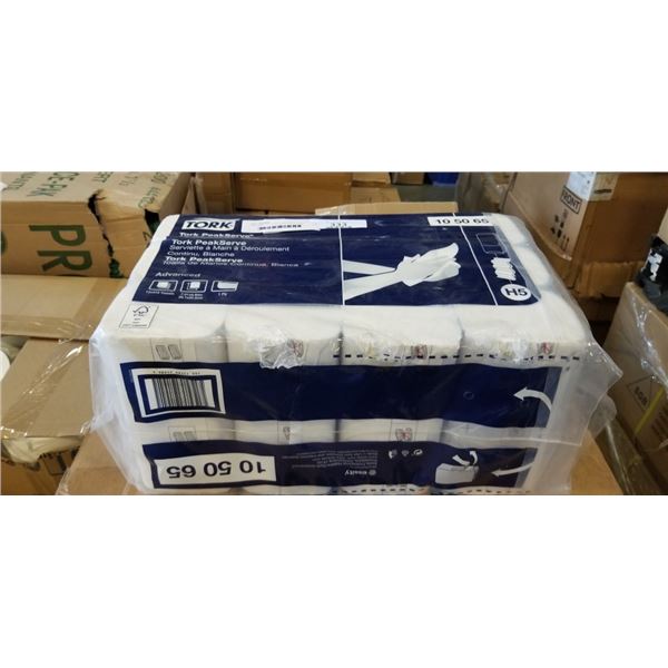 NEW PACK OF TORK PEAK SERVE HAND TOWELS 12X410 TOWELS