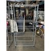 Image 1 : 5 TIER 72"INCH TALL BY 36" WIDE BY 14" DEEP METAL RACK