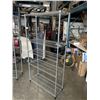 Image 2 : 5 TIER 72"INCH TALL BY 36" WIDE BY 14" DEEP METAL RACK