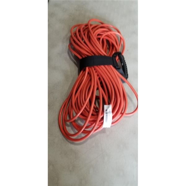 APPROX 200 FEET HEAVY DUTY ORANGE EXTENSION CORD. 12AWG/3C