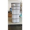 Image 1 : 5 TIER PLASTIC STORAGE CONTAINER