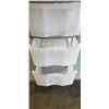 Image 2 : 5 TIER PLASTIC STORAGE CONTAINER