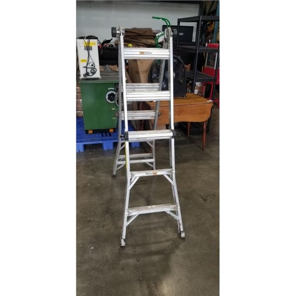 FEATHERLITE MULTIFOLD LADDER
