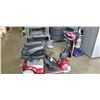 Image 1 : SHOP RIDER MOBILITY SCOOTER. WORKS. COMES WITH CHARGER AND KEYS. NEEDS BATTERIES