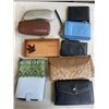 Image 2 : PLASTIC TOTE OF WALLETS, COIN PURSES AND SUNGLASS CASES