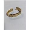 Image 2 : GOLD PLATED STAINLESS STEEL LAMP WATCH BRACELET, LIKE NEW