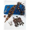 Image 3 : BAG OF VINTAGE COPPER JEWELRY