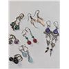 Image 3 : 10 PAIRS OF VARIOUS VINTAGE EARRINGS