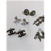 Image 3 : 7 PAIRS OF VARIOUS VINTAGE EARRINGS