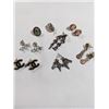 Image 4 : 7 PAIRS OF VARIOUS VINTAGE EARRINGS