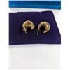 Image 2 : GOLD VERMEIL 925 STERLING SILVER EARRINGS