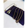 Image 2 : 2 VINTAGE NECKLACES, ONE MARKED GF