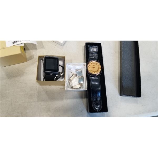 2 WATCHES AND MURANO ART DECO COLLECTION BRACELET