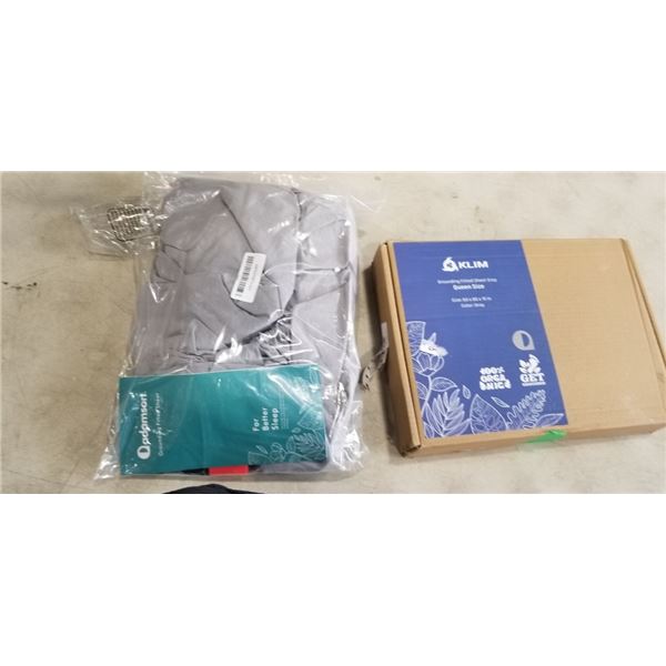 KLIM QUEEN SIZE GROUNDING FITTED SHEET AND ADAMSON GROUNDING FITTED SHEET