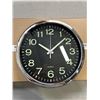 Image 2 : 3 NEW 12 INCH BLACK WALL CLOCKS