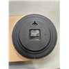 Image 3 : 3 NEW 12 INCH BLACK WALL CLOCKS